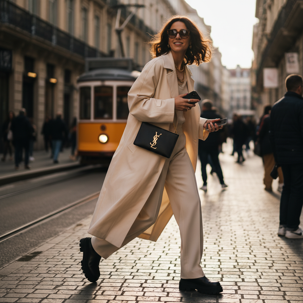 Urban Fashion with Pouch